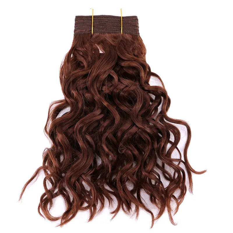 8"-20" P4/30 color double Weft wavy Hair 100g/pcs Bohemian hair bundles synthetic hair Extensions for women