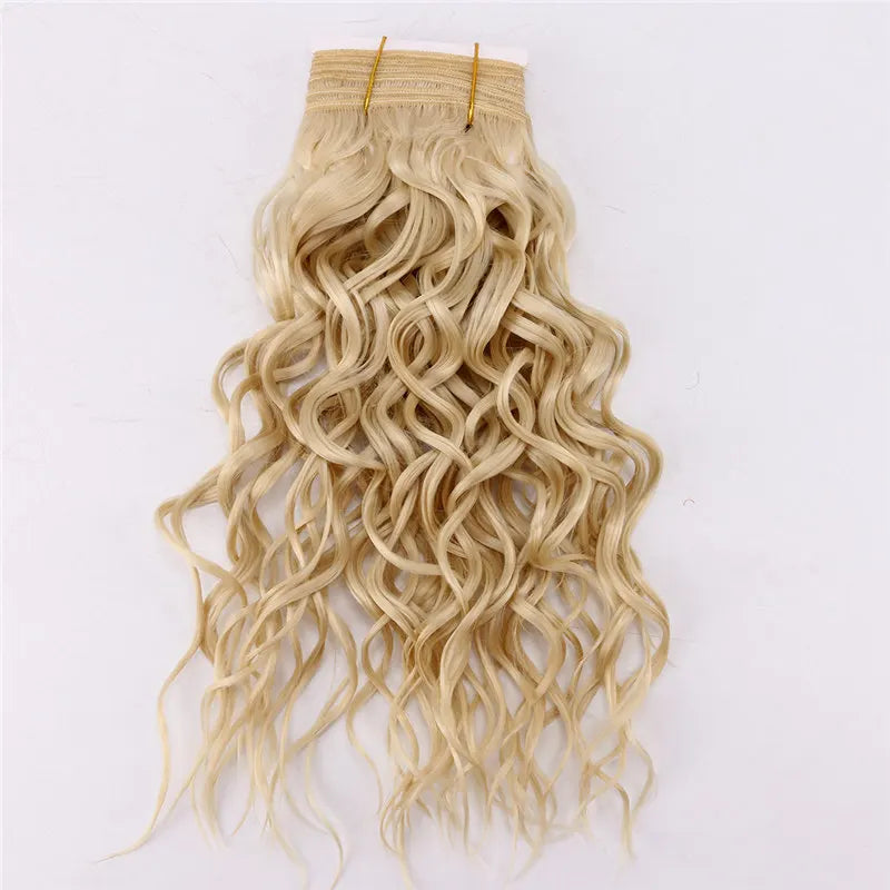 8"-20" P4/30 color double Weft wavy Hair 100g/pcs Bohemian hair bundles synthetic hair Extensions for women