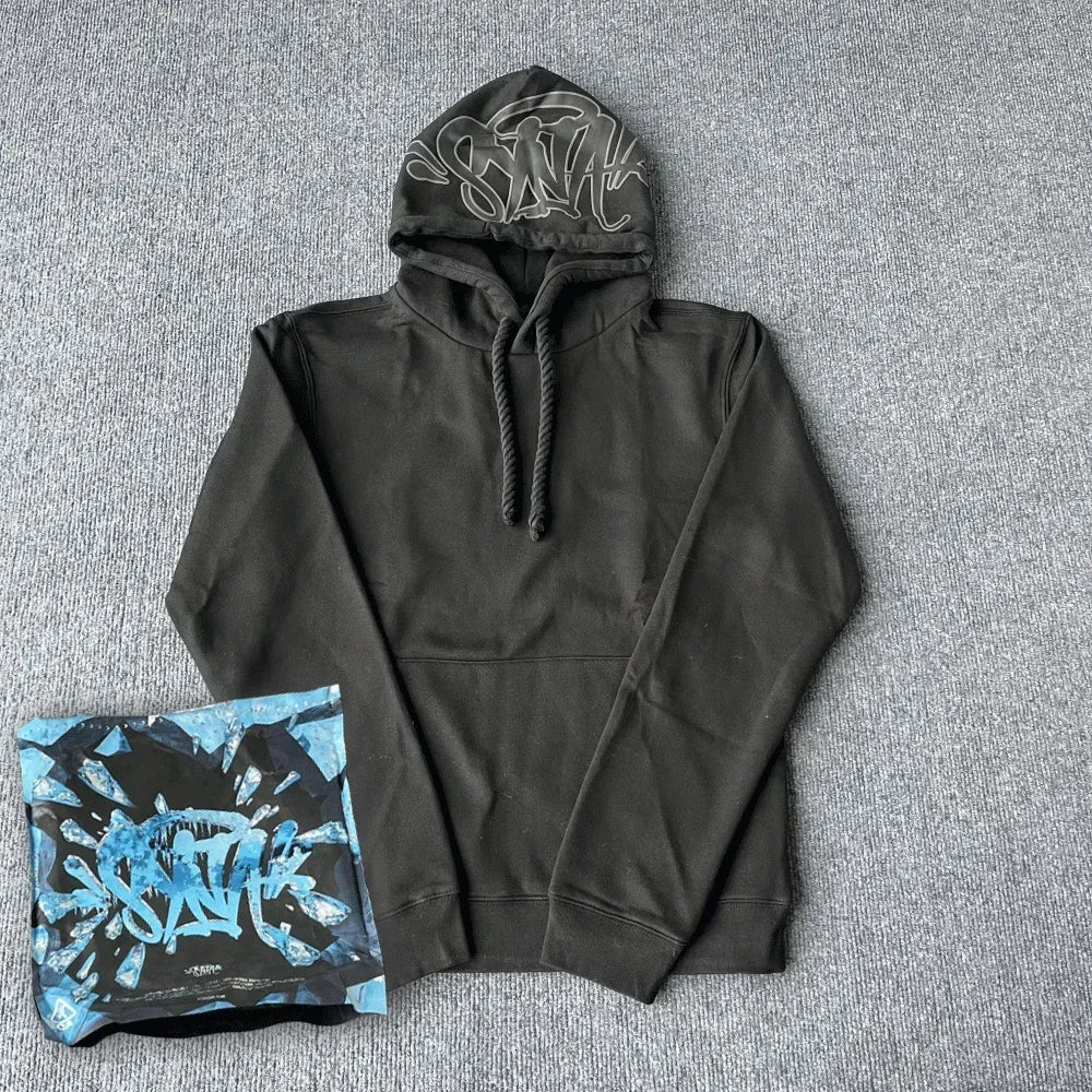 Sy UK Fashion Street Tracksuit y2k Harajuku Men's / Women's Casual Loose Hoodies Pants Hip Hop Sportswear Tops Sports Trousers