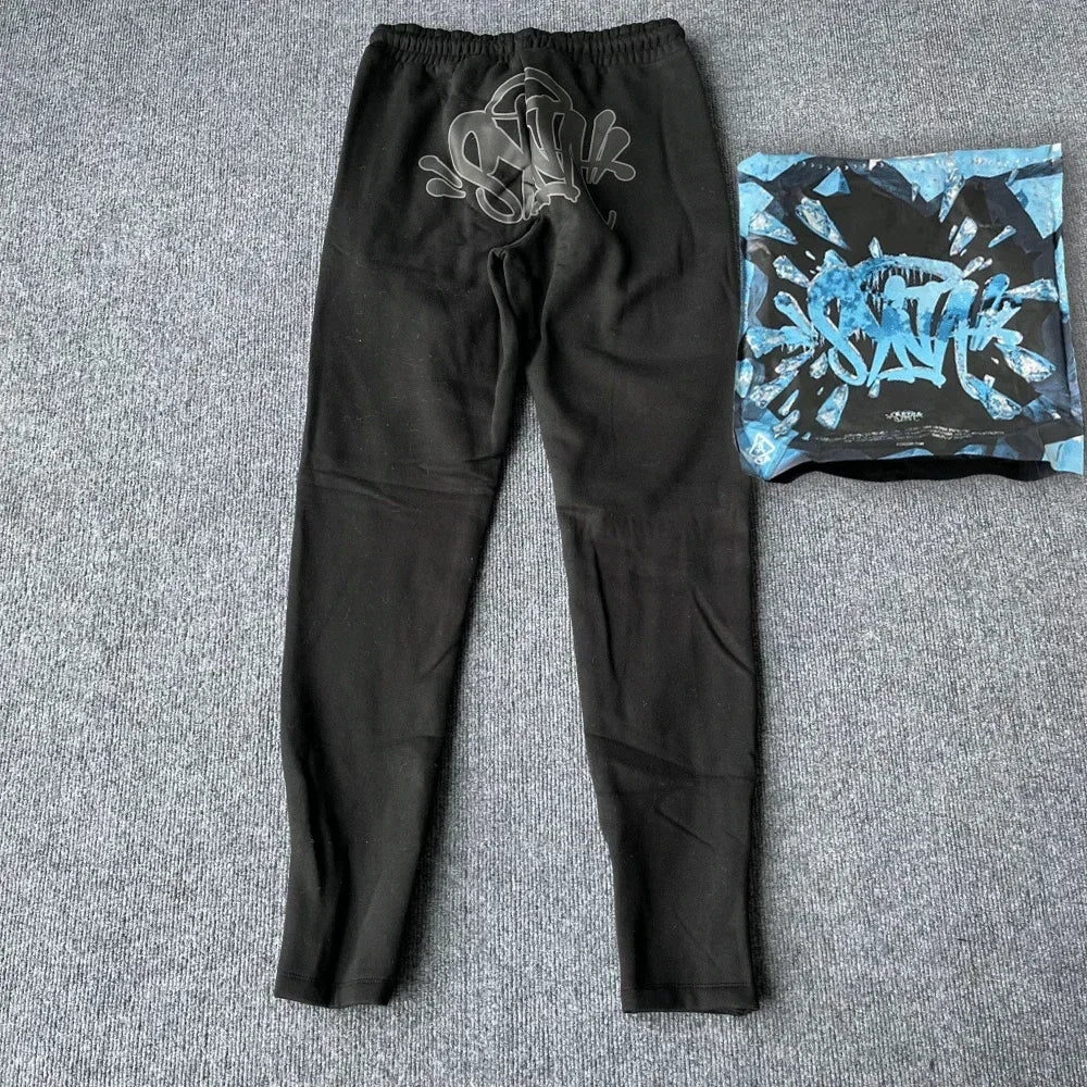 Sy UK Fashion Street Tracksuit y2k Harajuku Men's / Women's Casual Loose Hoodies Pants Hip Hop Sportswear Tops Sports Trousers