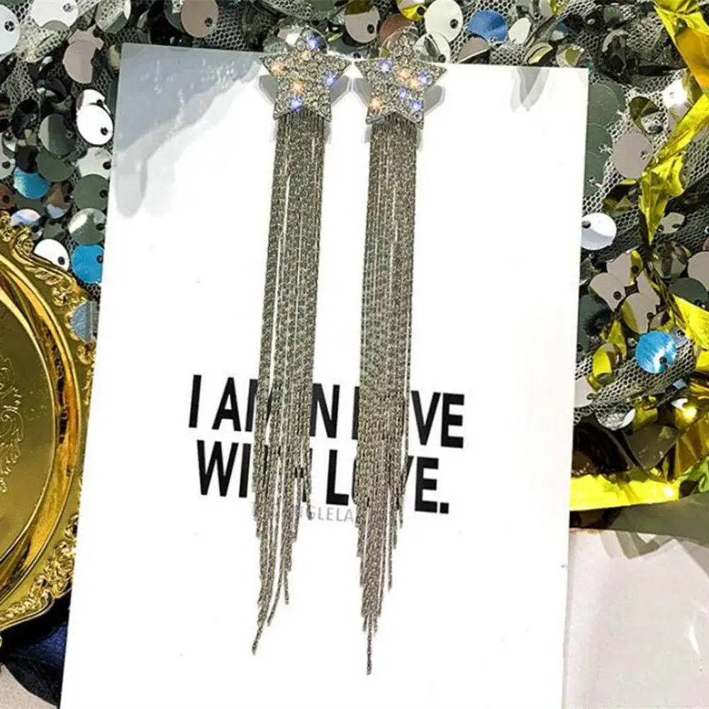 New Fashion Trend Unique Design Elegant Delicate Zircon Butterfly Tassel Earrings For Women Jewelry Wedding Party Premium Gifts