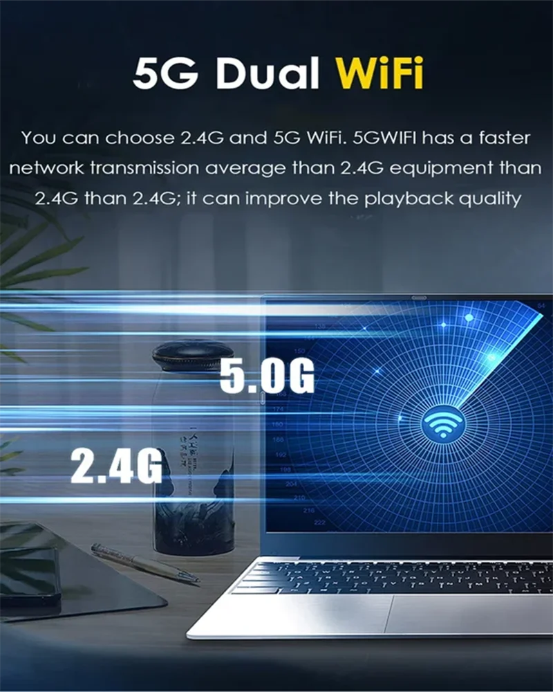 15.6" Fingerprint Unlock Intel Core i7 8500Y Laptop Computer 16GB DDR 1TB SSD Windows 11 Pro Laptops Office Computer PC Noteboo