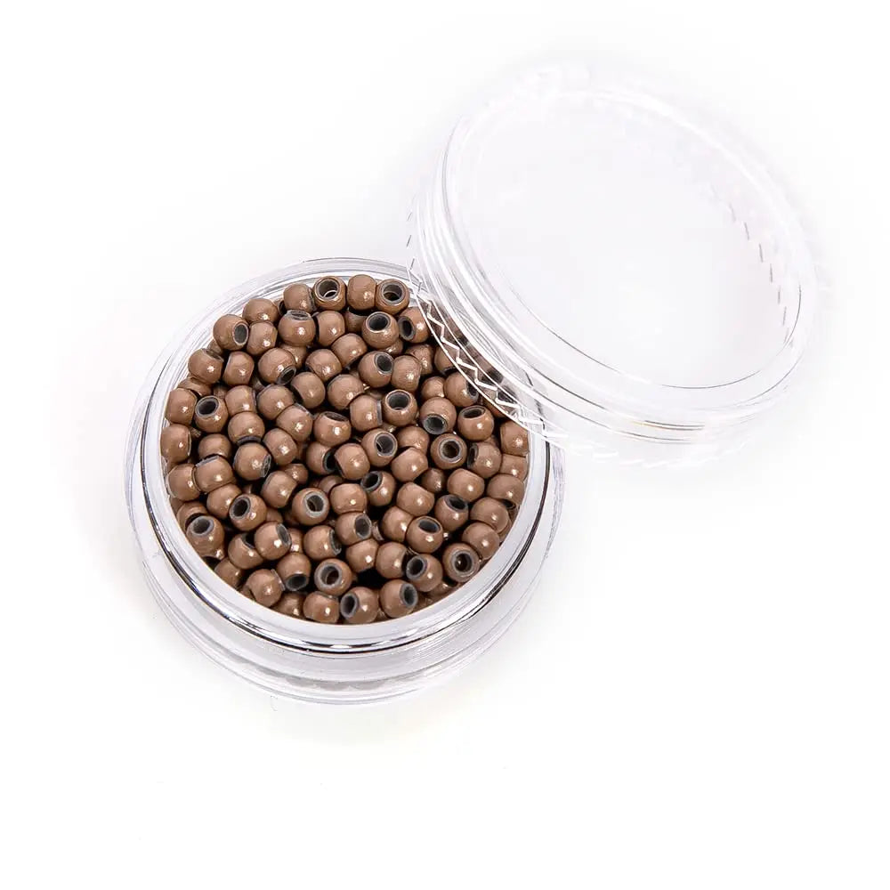 500Units Nano Micro Ring With Silicone Hair Nano Rings 4.0mm Nano Micro Beads Micro Hair Ring Mini Human Hair For Nano Rings