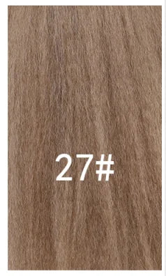 Lydia Tail Warping Synthetic 16" Kinky Straight Hairpiece With Two Plastic Comb Drawstring Ponytail Hair Extension 1B# Black