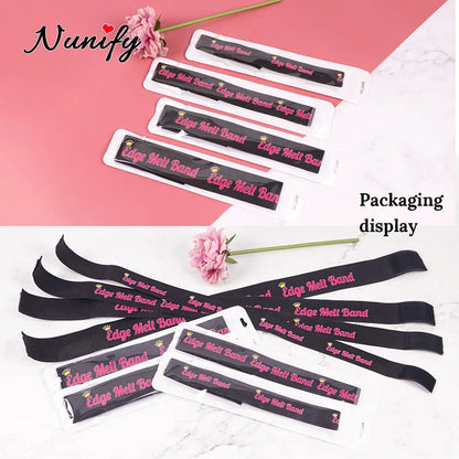 Nunify Elastic Band For Wigs 2.5Cm-4Cm Wig Band For Edges Hair Accessories Melt Band Wig Headband For Edges With Universal Logo