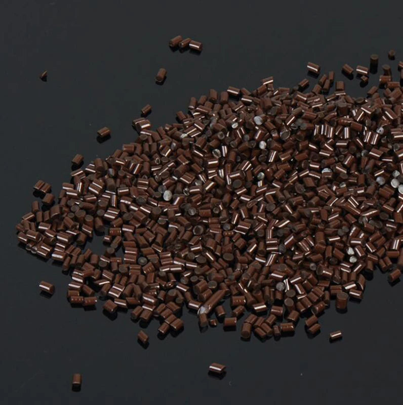 ITALY GLUE BEADS 100g Keratin Glue Granules Beads Grains Hair Extensions Light Brown Dark Brown Black hair glue beads
