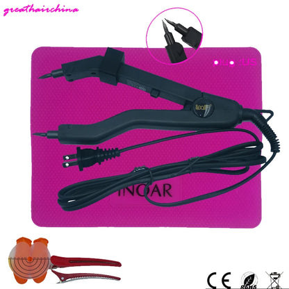 The Latest Version Sharp Tip Joint  JR-609 Professional Heat Iron Hair Connectors Keratin Hair Extensions Tools EU/AU/US/UK Plug