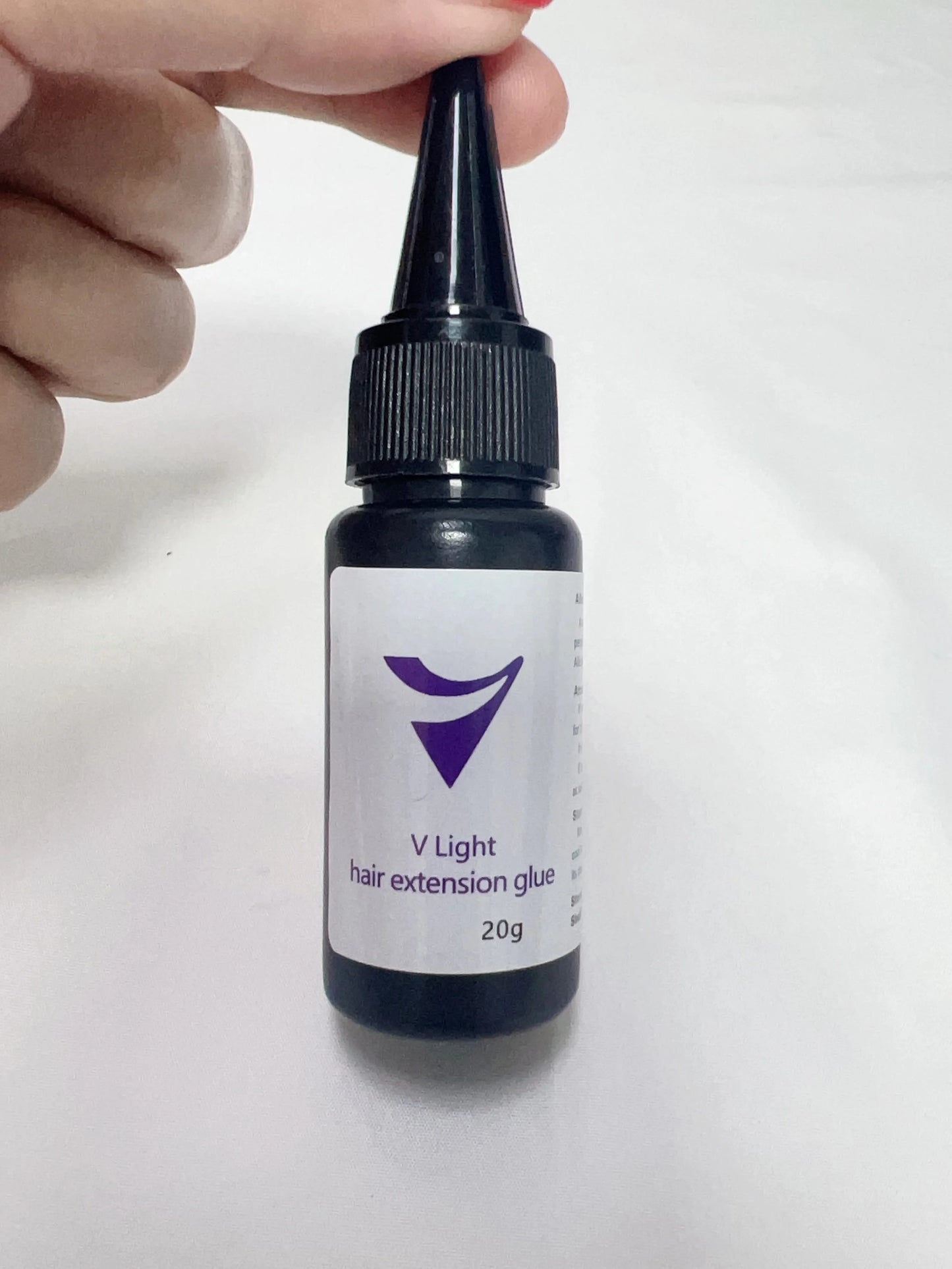 V-Light Hair Extension Wig glue 20g UV light glue V-light Traceless tool for tape Hair Extension Fast Grafting Tool