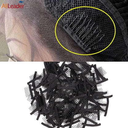 Professional Wig Making Caps Wig Clip Elastic Band For Wigs Nylon Mesh Beige Black Mesh For Wig Dome Hair Net For DIY Wigs