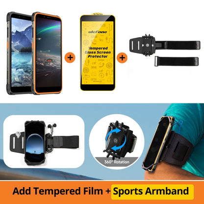 【2024 New】Ulefone Power Armor 16S ,NFC 16GB RAM 128GB ROM,50MP Camera, 9600mAh ,122dB Loudest Speaker,  Global Version ,Android