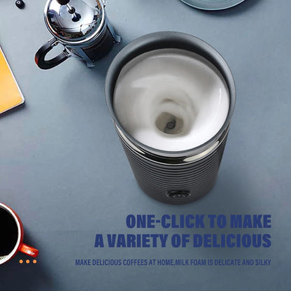 220V 500W Electric Milk Frother Cold/Hot Dual Effect Multifunction Foam Maker Latte Cappuccino Chocolate Automatic Milk Foamer
