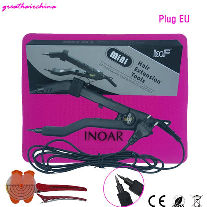 The Latest Version Sharp Tip Joint  JR-609 Professional Heat Iron Hair Connectors Keratin Hair Extensions Tools EU/AU/US/UK Plug