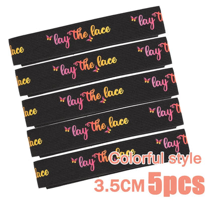 Elastic Bands For Wig With Ear Cover 3/5Pcs Melting Edge Band For Wigs Babys Hair Edges Control Band For Keeping Wigs In Place