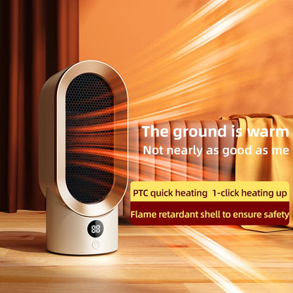 Portable Heater Electric Fan Heater Mini Radiator Desktop Warmer Machine For Winter PTC Ceramic Heating For Home Bedroom Office