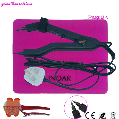 The Latest Version Sharp Tip Joint  JR-609 Professional Heat Iron Hair Connectors Keratin Hair Extensions Tools EU/AU/US/UK Plug