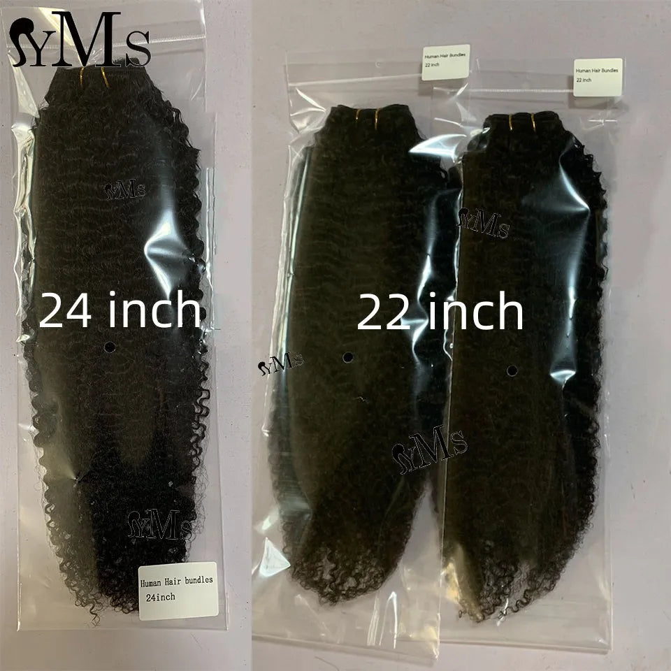 Burmese Kinky Curly Human Hair Bundles Deals YMS Vietnamese Virgin Human Hair Weft Weave Raw Hair Bundle For Women Wholesale