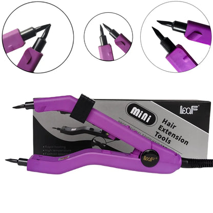 Smart Mini 609B Heating Sharp Tip!Adjustable Temperature 220℃  keratin Hair Extension tool Keratin Bonding Fusion