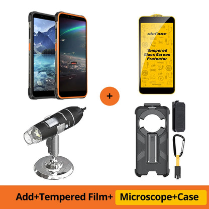 【2024 New】Ulefone Power Armor 16S ,NFC 16GB RAM 128GB ROM,50MP Camera, 9600mAh ,122dB Loudest Speaker,  Global Version ,Android