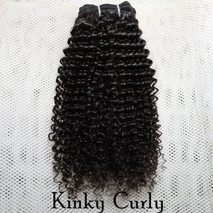 Human Hair Weft Different 4C Afro Kinky Jerry Curly Kinky Straight Yaki Jerry Curly Virgin Brazilian Human Hair Bundles Weaving