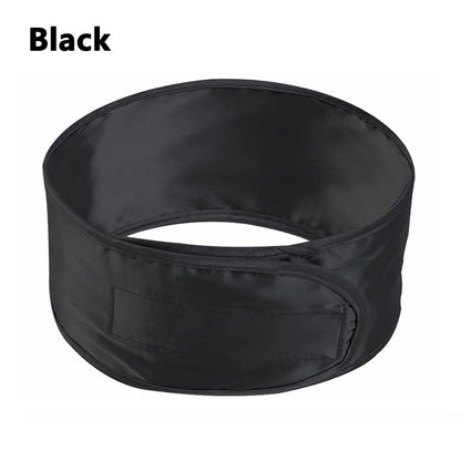 Women Silky satin Adjustable SPA Facial Headband Bath Makeup Hair Band Headbands for Face Washing Soft Toweling Hair Accessories