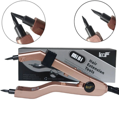 Smart Mini 609B Heating Sharp Tip!Adjustable Temperature 220℃  keratin Hair Extension tool Keratin Bonding Fusion