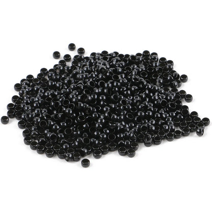 HARMONY 1000 Pieces 4.0mm Copper Nano Ring Beads Hair Extension Tools with 7 Colors Optional