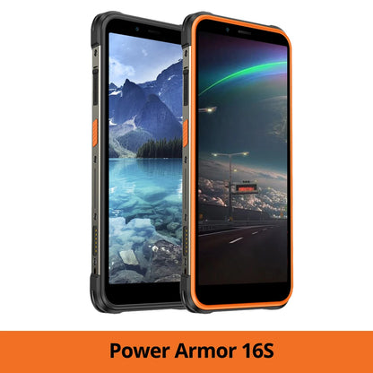 【2024 New】Ulefone Power Armor 16S ,NFC 16GB RAM 128GB ROM,50MP Camera, 9600mAh ,122dB Loudest Speaker,  Global Version ,Android