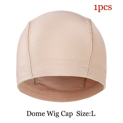 Professional Wig Making Caps Wig Clip Elastic Band For Wigs Nylon Mesh Beige Black Mesh For Wig Dome Hair Net For DIY Wigs