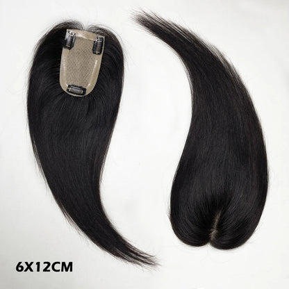 Silk Base Human Hair Women Toppers 4 Sizes Breathable Natural Scalp Top Virgin European Human Hair Pieces For Women
