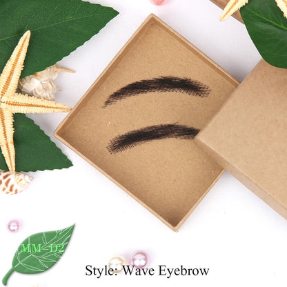 PAGEUP Women/Man's Eyebrows Hair Eyebrows Six Style Jolie Style Artificial Weaving Lace Workers' Hair Braided Eyebrow Wigs