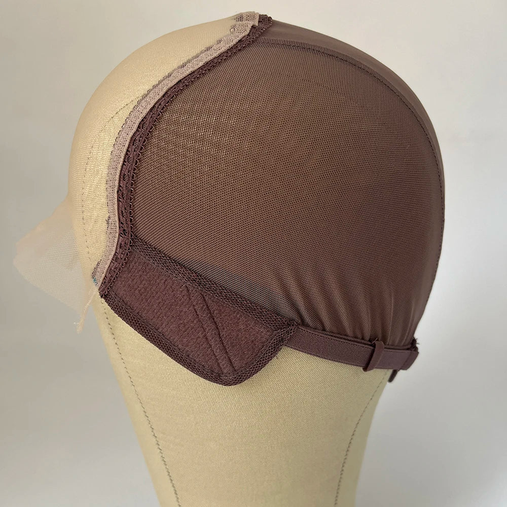 5X5 Lace Closure Full Stretchy Wig Base Wig Caps For Making Medical Wigs