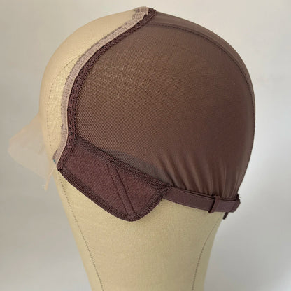5X5 Lace Closure Full Stretchy Wig Base Wig Caps For Making Medical Wigs