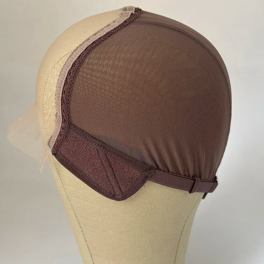 5X5 Lace Closure Full Stretchy Wig Base Wig Caps For Making Medical Wigs