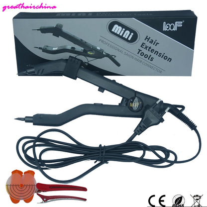 The Latest Version Sharp Tip Joint  JR-609 Professional Heat Iron Hair Connectors Keratin Hair Extensions Tools EU/AU/US/UK Plug