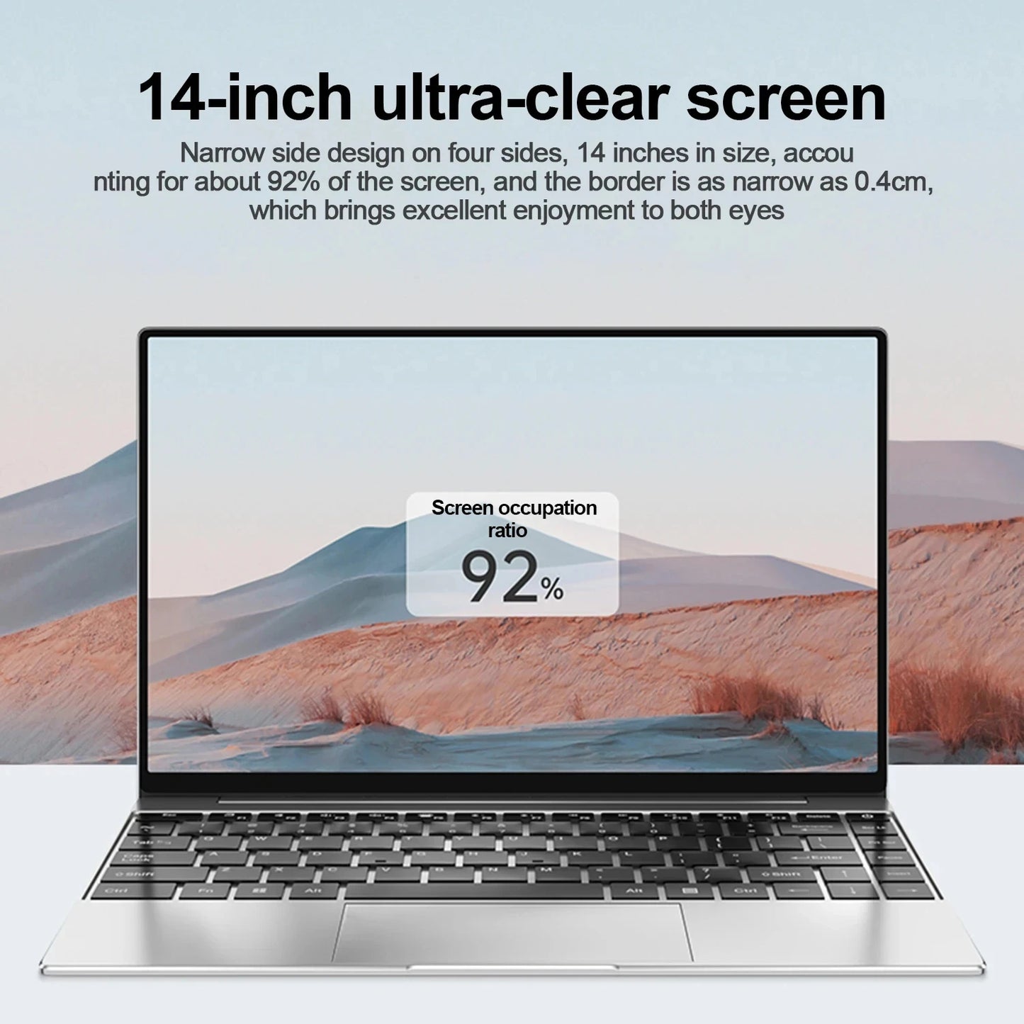 14.1'' Study Laptop Computer Windows 11 Intel Core i9 8950HK 16GB DDR4 1TB 2TB SSD Laptops Office Gaming Notebook PC Computer