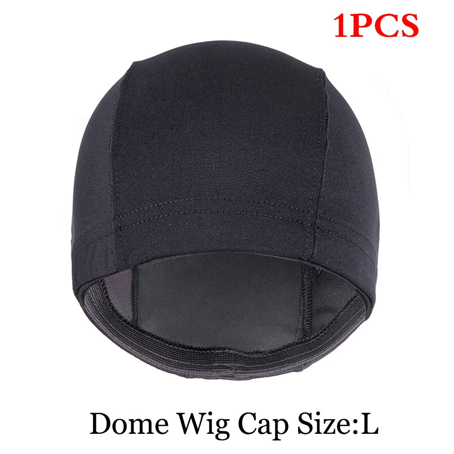 Professional Wig Making Caps Wig Clip Elastic Band For Wigs Nylon Mesh Beige Black Mesh For Wig Dome Hair Net For DIY Wigs