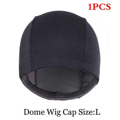 Professional Wig Making Caps Wig Clip Elastic Band For Wigs Nylon Mesh Beige Black Mesh For Wig Dome Hair Net For DIY Wigs