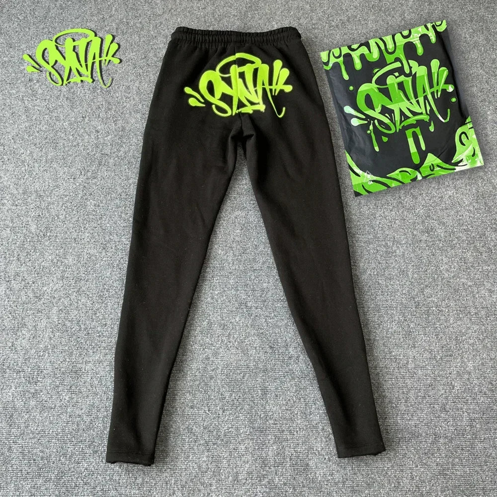 Sy UK Fashion Street Tracksuit y2k Harajuku Men's / Women's Casual Loose Hoodies Pants Hip Hop Sportswear Tops Sports Trousers