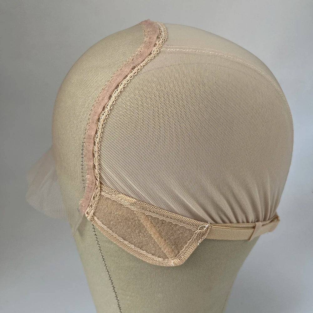5X5 Lace Closure Full Stretchy Wig Base Wig Caps For Making Medical Wigs