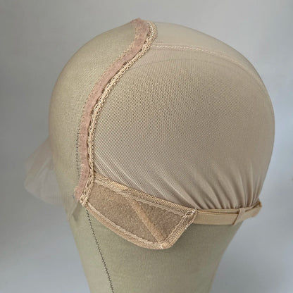 5X5 Lace Closure Full Stretchy Wig Base Wig Caps For Making Medical Wigs