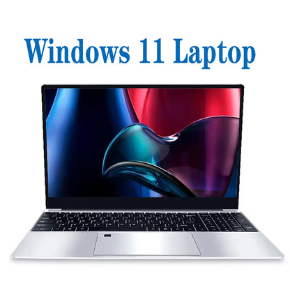 Portable Laptop Computer PC Windows 11 Intel Core i7 8500Y 15.6 Inch 16GB DDR 1TB SSD Office Laptops Fingerprint Unlock Notebook