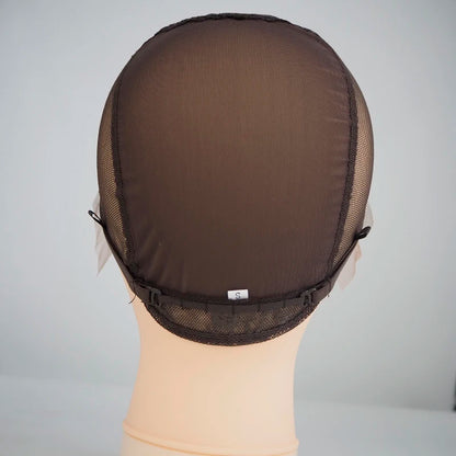 2X6 INCH T tape Lace Wig Caps for Making middle U part lace  wigs