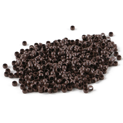 HARMONY 1000 Pieces 4.0mm Copper Nano Ring Beads Hair Extension Tools with 7 Colors Optional