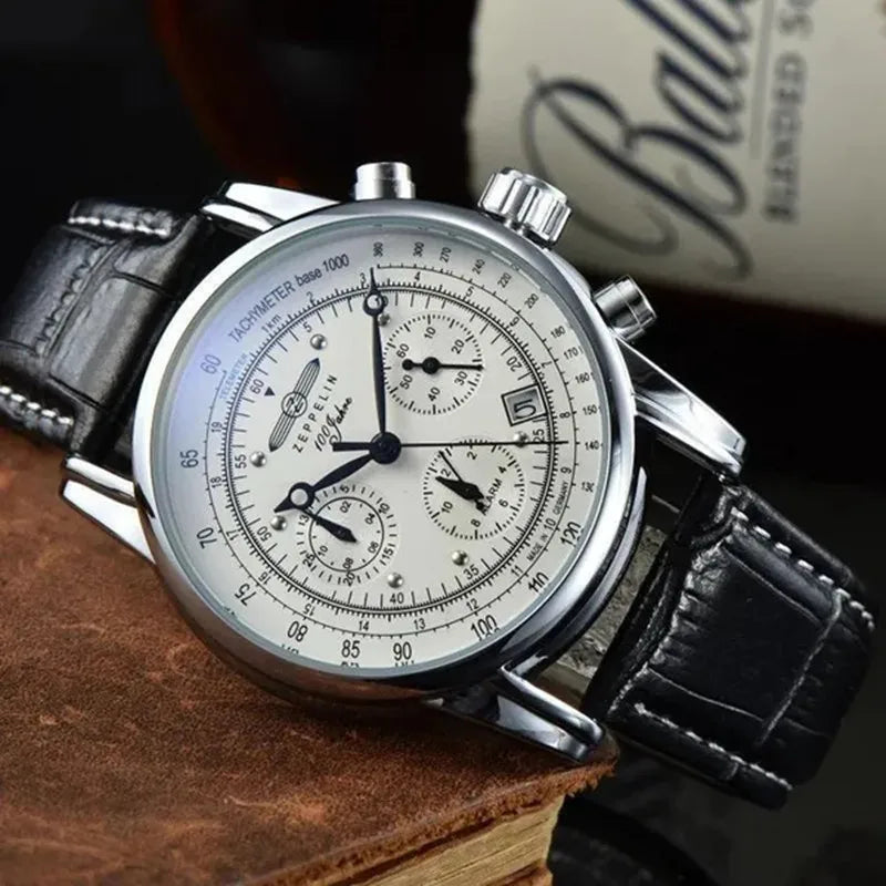 Zeppelin Airship Commemorative Version Men's Retro Business Leisure Men's Watch Fashion Watch