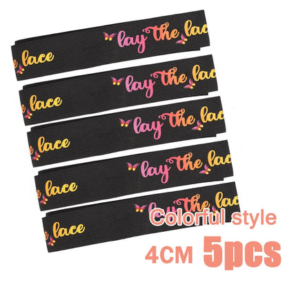 Elastic Bands For Wig With Ear Cover 3/5Pcs Melting Edge Band For Wigs Babys Hair Edges Control Band For Keeping Wigs In Place