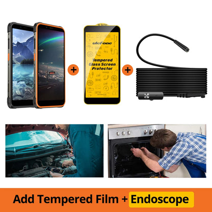 【2024 New】Ulefone Power Armor 16S ,NFC 16GB RAM 128GB ROM,50MP Camera, 9600mAh ,122dB Loudest Speaker,  Global Version ,Android