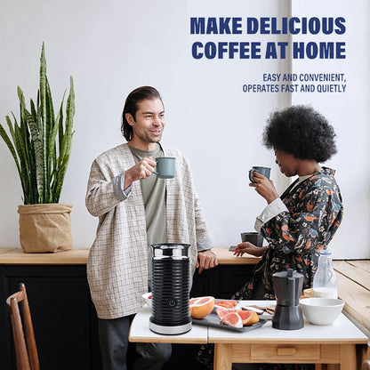 220V 500W Electric Milk Frother Cold/Hot Dual Effect Multifunction Foam Maker Latte Cappuccino Chocolate Automatic Milk Foamer